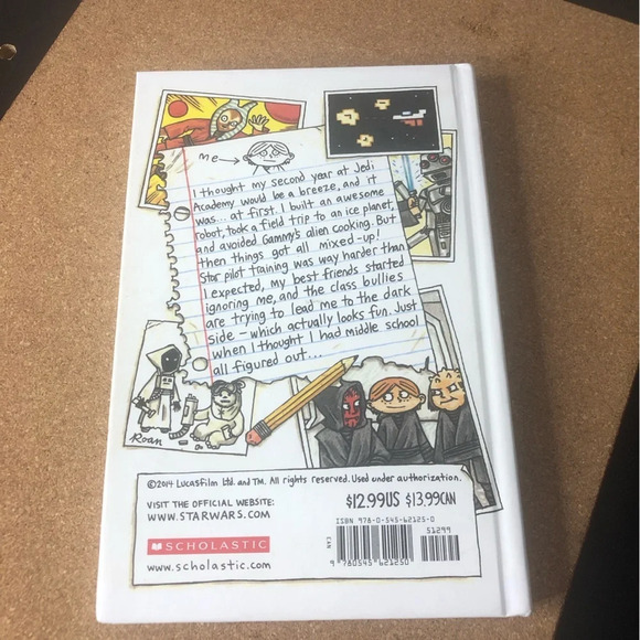 Star Wars Jedi Academy Books 4 Hard Bonus Softcover Disney Scholastic - Picture 9 of 13